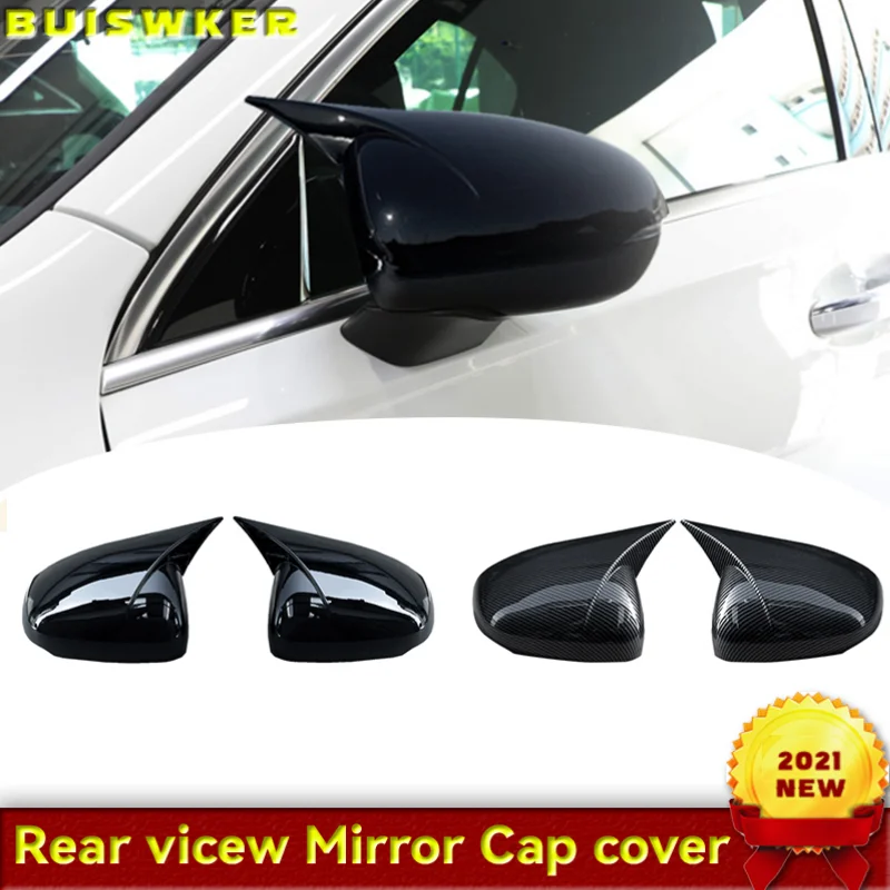 

For Mercedes-Benz A-Class W177 2019 2020 Black Exterior Rearview Mirror Cover Side Mirrors Protection Guards