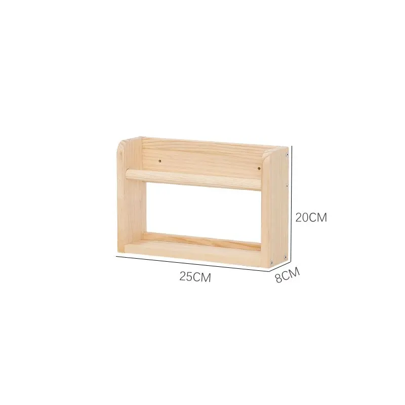 מדפים צף מעץ לקיר מדפי ספרים לחדר התינוקות מדף ספרים לילדים לסלון חדר שינה קישוט מטבח תבלינים מדף אחסון לחדר האמבטיה