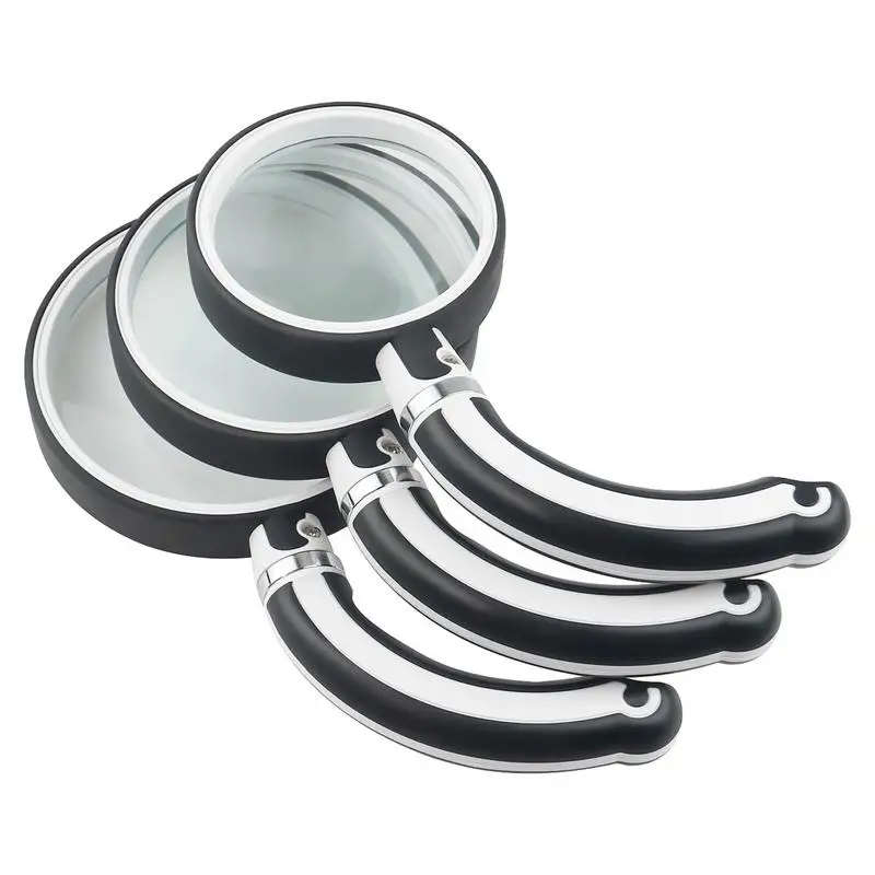 

Magnifying Glass For Reading Magnifier For Reading Shatterproof Magnifier Comfortable Grip Round And Rotatable Head Design For