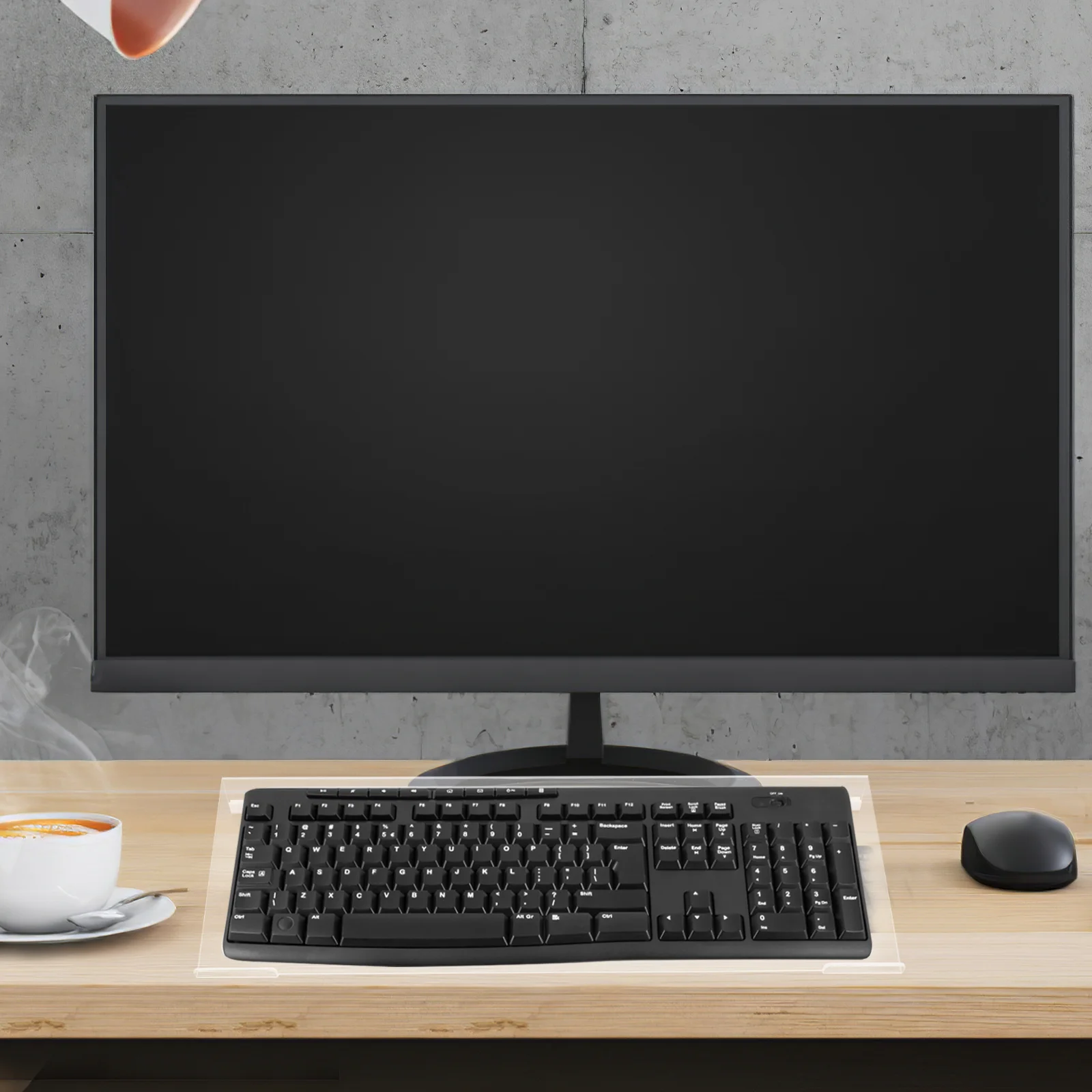 Ű���� ���ĵ� ������ ����ũž ��ǻ�� ���� ��ũ�� PC ���콺 Ʈ����, ���� ������ å�� ������, ƿ�� ��ġ�� �÷��� �� ���÷���