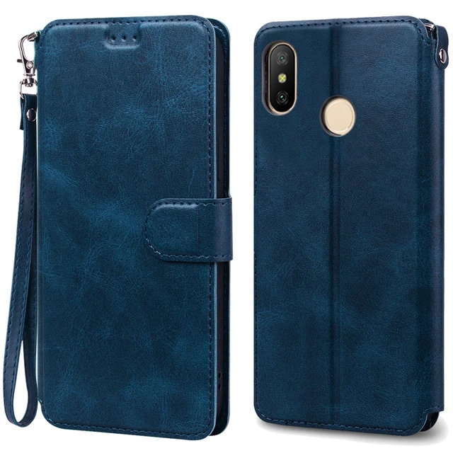 For Xiaomi A2 Lite Case Fundas Leather Flip Case For Xiaomi Mi A2 Lite Case  MiA2 Mi6X Mi 6X Wallet Cover Coque Funda Shell