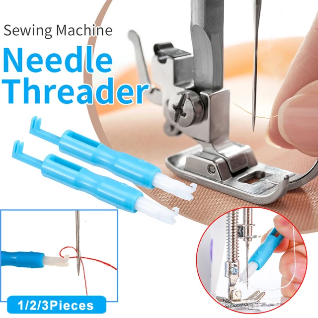 1/3Pcs Sewing Machine Needle Threader Automatic Threader Quick Sewing  Threader Needle Threading Insertion Tool for Sew Machine - AliExpress