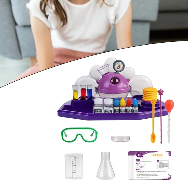 Kids Chemistry Kit Play Science Lab Stem Toys Pretend Play for