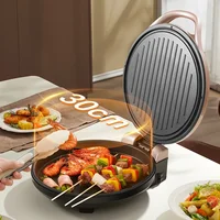 Electric baking pan for household use with double-sided heating for baking pancakes roti maker pancake pan 1