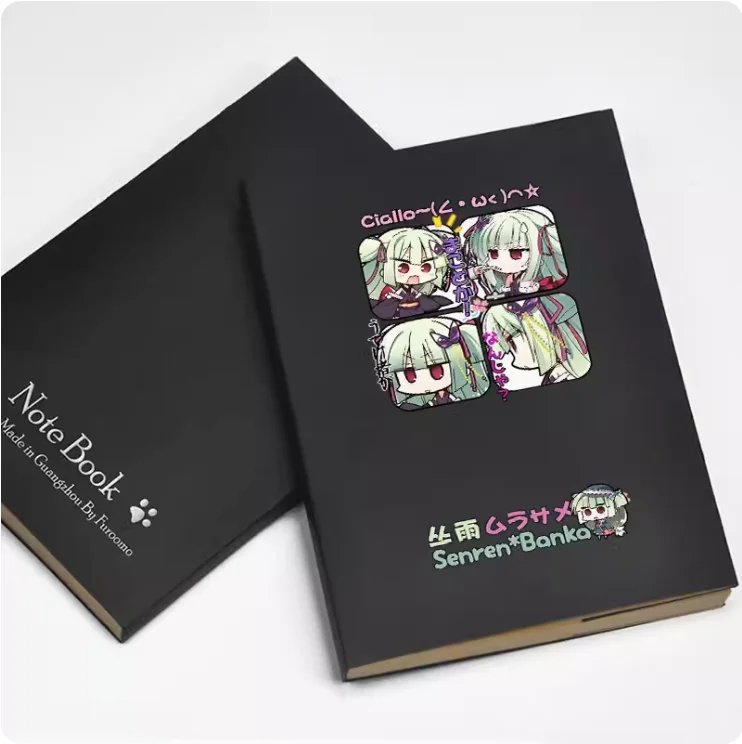 Anime Senren*Banka Diary School Notebook Paper Agenda Schedule Planner Sketchbook Gift For Kids Notebooks 2060