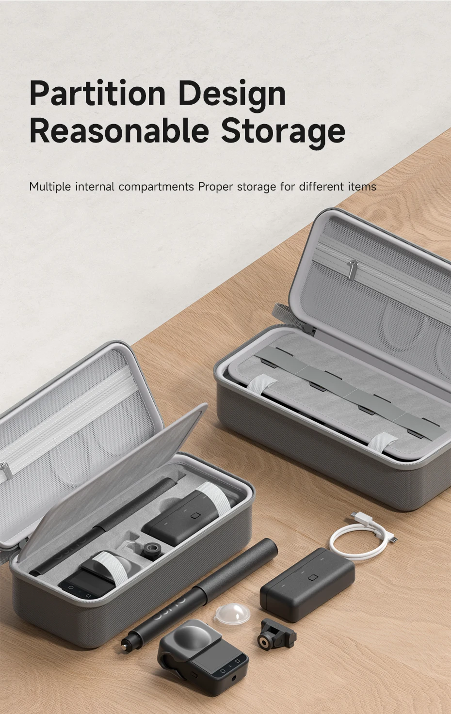 Hagibis Hard Shell Carrying Case for DJI Osmo 360