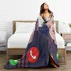 John Pork Is Calling Blankets Soft Warm Flannel Throw Blanket Cover for Bed Living room Picnic Travel Home Couch 1