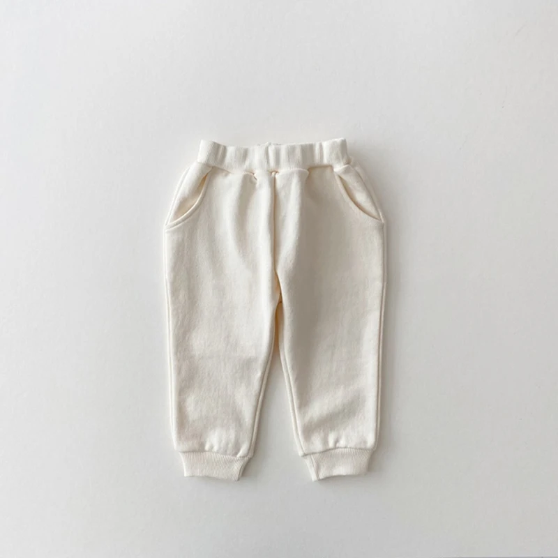 Baby Outfits Newborn Spring Autumn 2PCS Baby 0-4Y Cotton Thick Long Sleeves+Pants Bear Boys Girls Printed Clothes Warmth Set Children