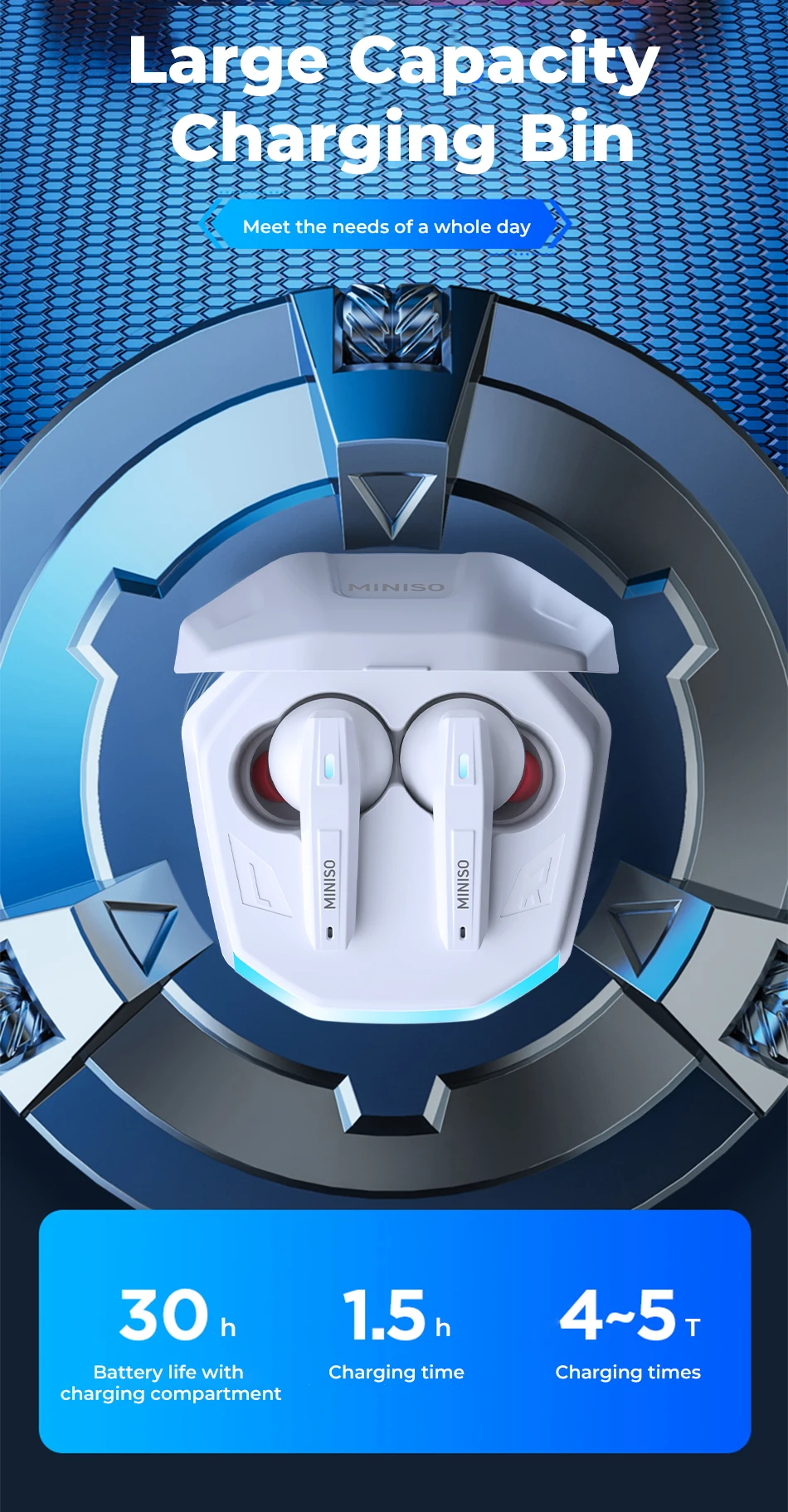 Wireless Gaming Earbuds High Performance