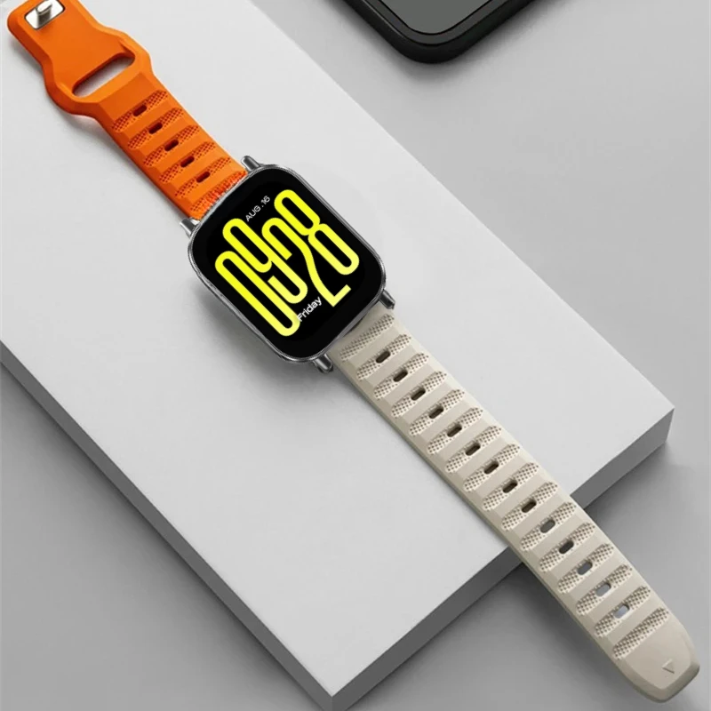 Breathable Silicone Sports Strap - Adjustable Wrist Band Accessory