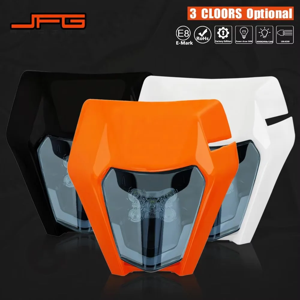 Headlight for KTM SX SXF XC XCF 125 200 250 300 350 450 dirt pit bike Motorcycles Accessories