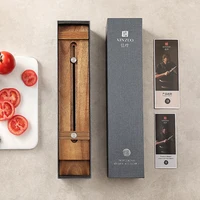 XINZUO Acacia ไม้ Whetstone ฐานปรับ Telescopic Solid มีด Sharpening Block สําหรับมีดครัว 6