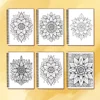Spiral Coloring book -30 Sheets adult coloring book, 11.3 x 8.3 inches, 100g thick paper, drawing book, homecoming holiday gift 4