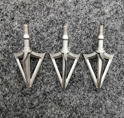 3/6/9pc Archery G5 Arrow Head 100/125 Grain Fixed Broadhead Sharp 3 Blade Stainless Alloy Arrowhead Screw Tips archery arrowhead