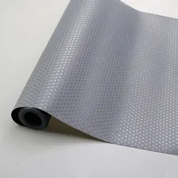 Multi-Purpose Waterproof and Anti-Slip Liner for Cabinets, Drawers, and Fridges (Gray)