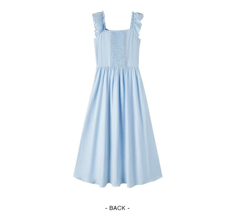 Bodycon Dress Women Slim Fit With Ruffled Hem Summer New Short Flutter Sleeves And Gentle Mid-Length Dress 17 Bodycon Dress Women Slim Fit With Ruffled Hem Summer New Short Flutter Sleeves And Gentle Mid-Length Dress