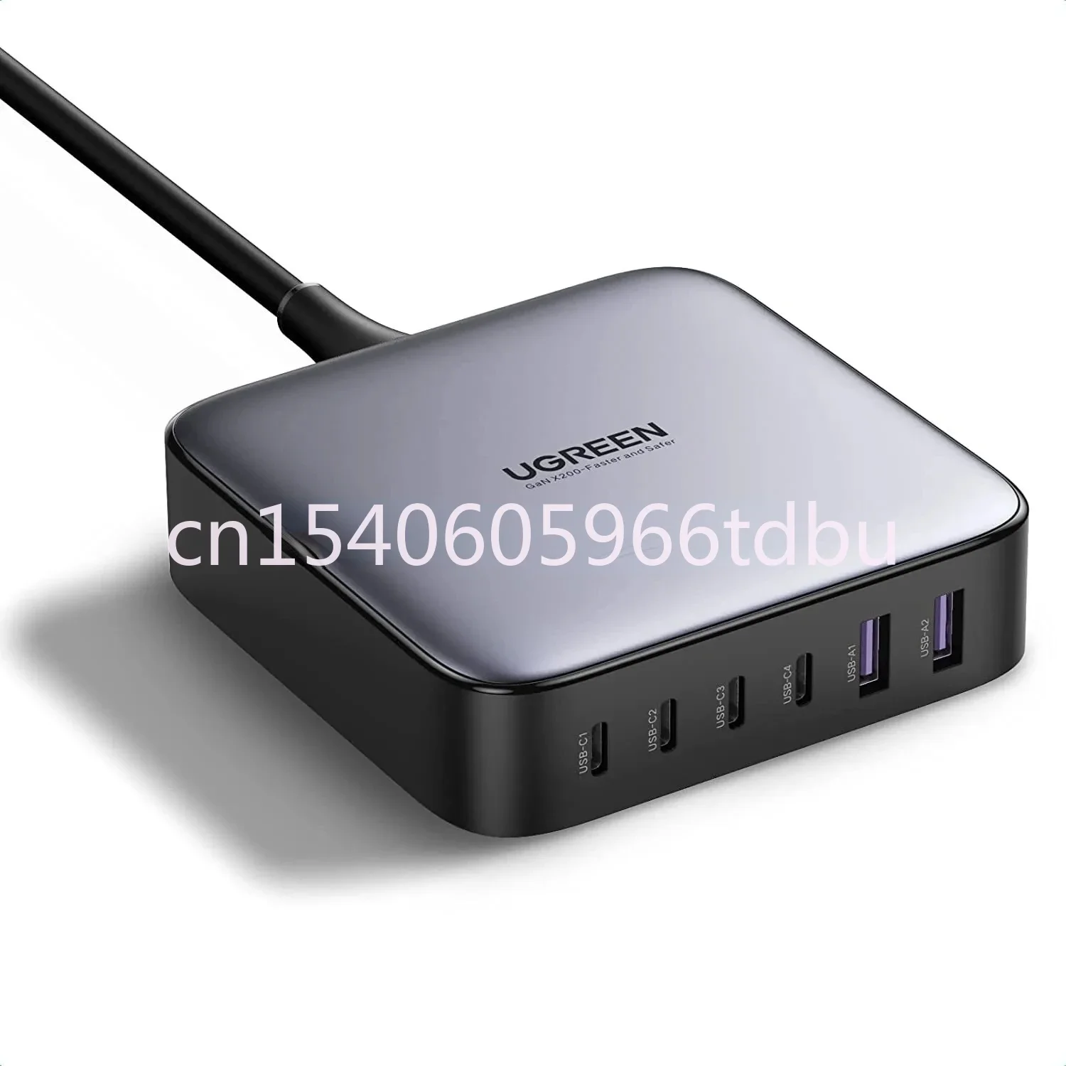 

Сетевое зарядное устройство Nexode с 6 портами, USB Type-C, 200 Вт
