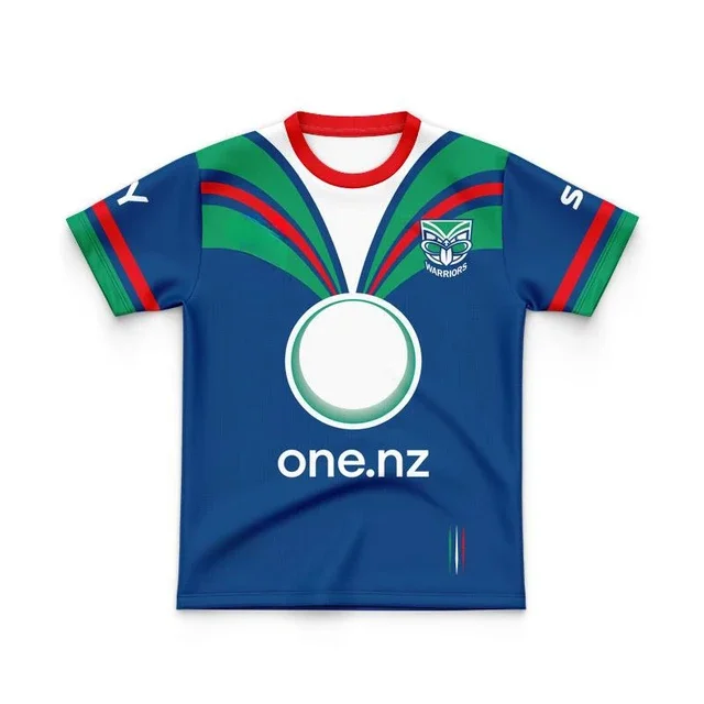 海外Lサイズ】NRL NZ・ウォーリアーズ 2024 ホームジャージ
