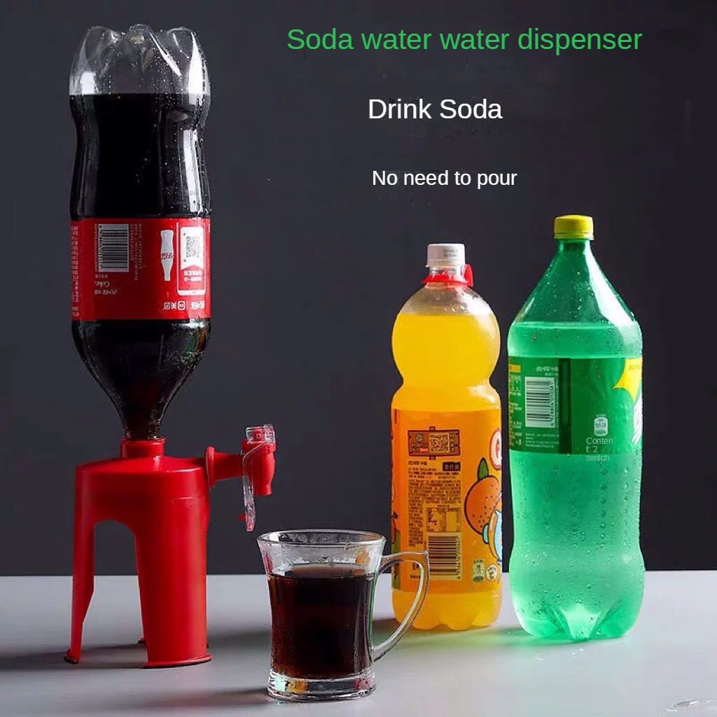 Creative cola soda water dispenser inverted water dispenser bracket