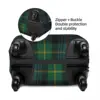 Fashion Green Tartan Plaid Suitcase Cover Dust Proof Gingham Luggage Covers Protector for 18-32 inch 3