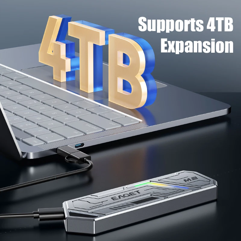 EAGET M.2 PCIE SSD ̽, NVME  , M.2-USB CŸ 3.1 SSD , NVME PCIE NGFF SATA SSD ũ ڽ, M.2 SSD ̽