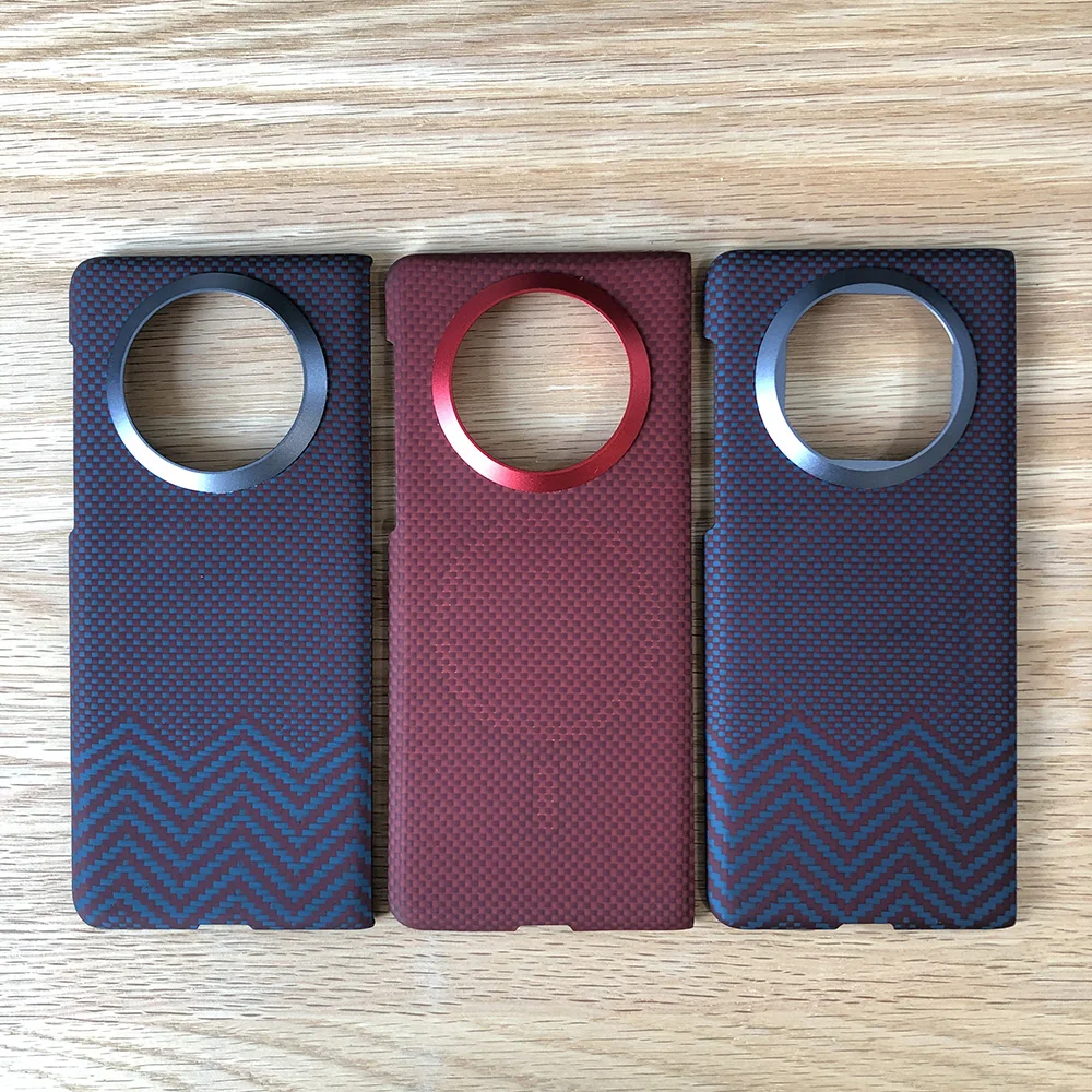 

HKAB case for Huawei Mate X5 Kevlar Aramid Carbon Fiber Magnetic Wireless charging Anti-Scratch lightweight Matte Non-Slip 29-31