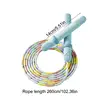 Beaded Jump Rope Skipping Beaded Workout Rope Portable Beaded Speed Jump Rope Gym Jump Rope For Kids Adults Boys And Girls 6