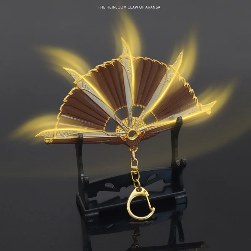 12Cm Apex Legends Heirloom Loba Garra De Alanza Modello Portachiavi Per Uomo Multicolore Ciondolo In Metallo Portachiavi Fan Collezione Gioielli