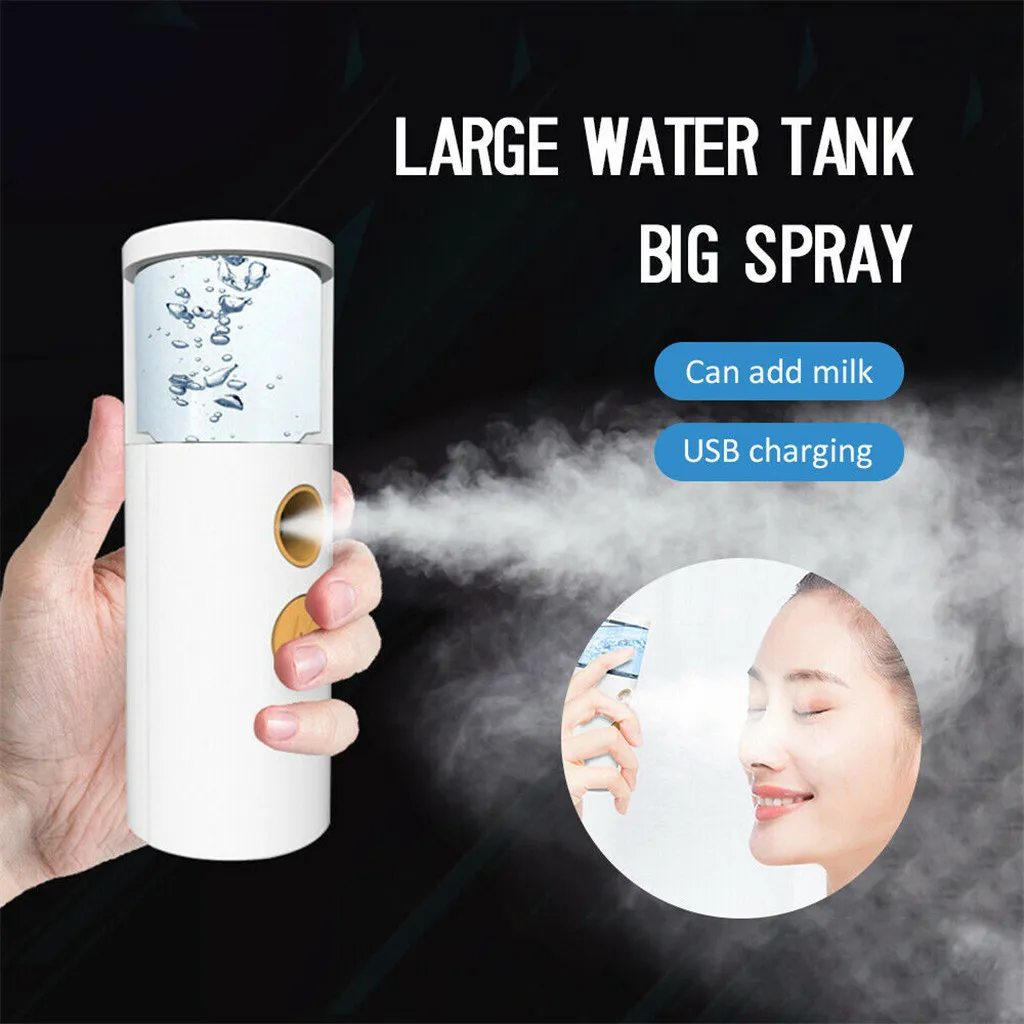 USB 20ml rechargeable face nano mist sprayer aroma diffuser humidifier