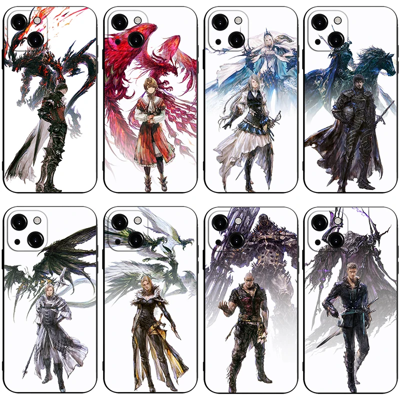 

FF16 FFXVI Joshua Clive Rosfield Jill Cidolfus Benedikta Phone Case For iPhone 14 13 12 11 Pro Max Mini XS X XR SE3 2 7 8 Plus