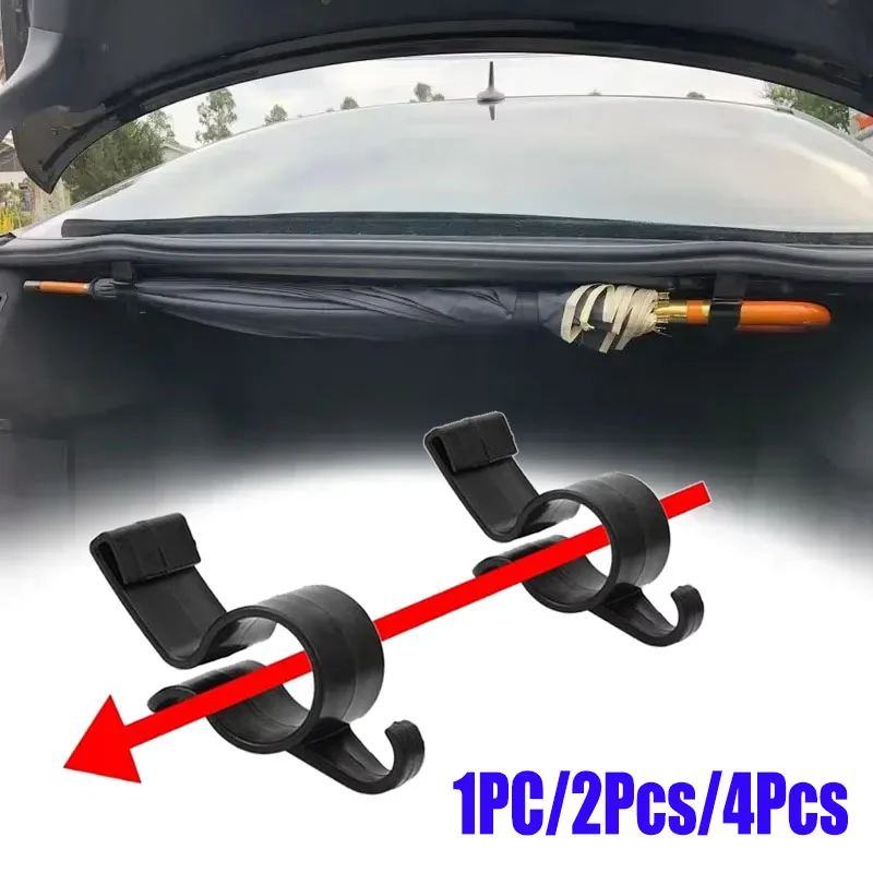 Universal Car Umbrella and Towel Holder with Internal Storage Organizer