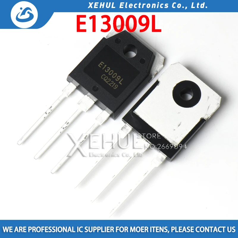 

5/10/60PCS J13009-2 J13009 D13009K MJE13009 E13009L 12A / 700V NPN switching power supply transistor TO-220