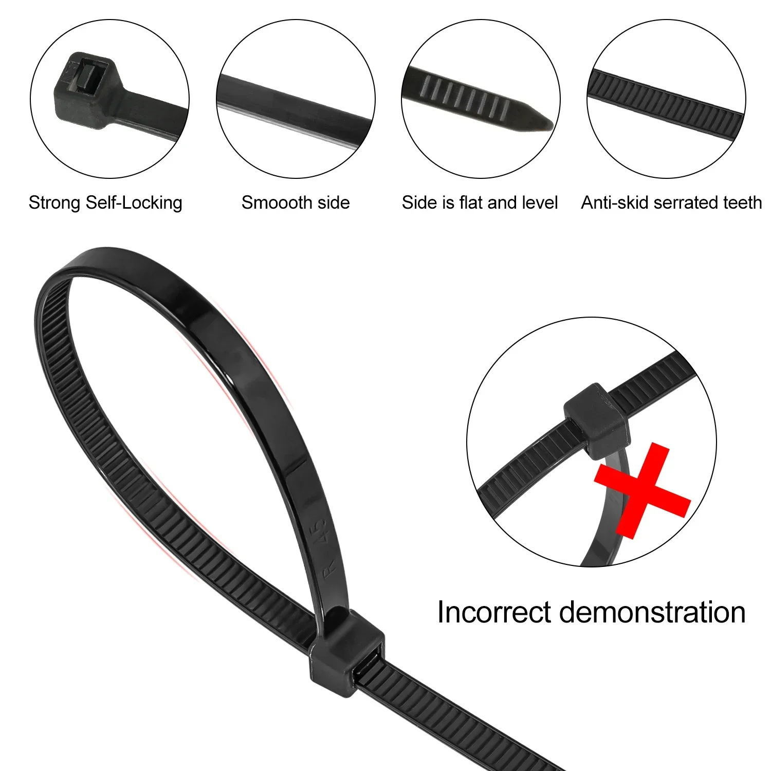 Nylon Ties Durable High Toughness