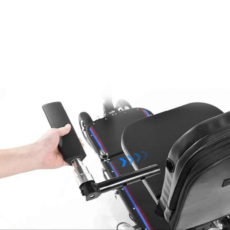 SuperHandy Lightest Foldable 3 Wheel Airline Travel Friendly Mobility Scooter with removable 48V Lithium-ion Batteries & Charger 6