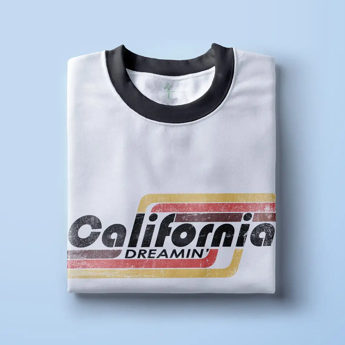 Vintage California Dreaming Shirts Female Loose Modal Graphic Tees
