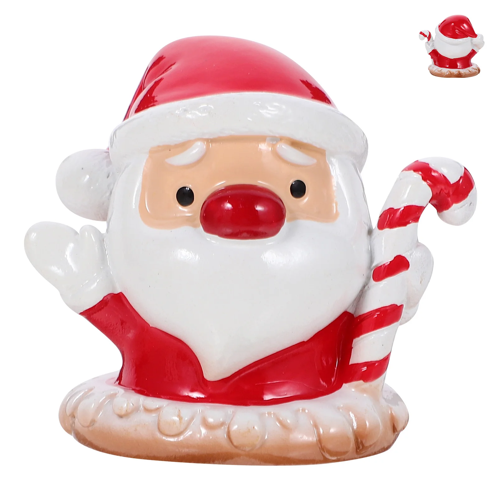 

Christmas Statue Ornaments Themed Decor Crafts Xmas Outdoor Resin Decorations Decors Landscape Figure