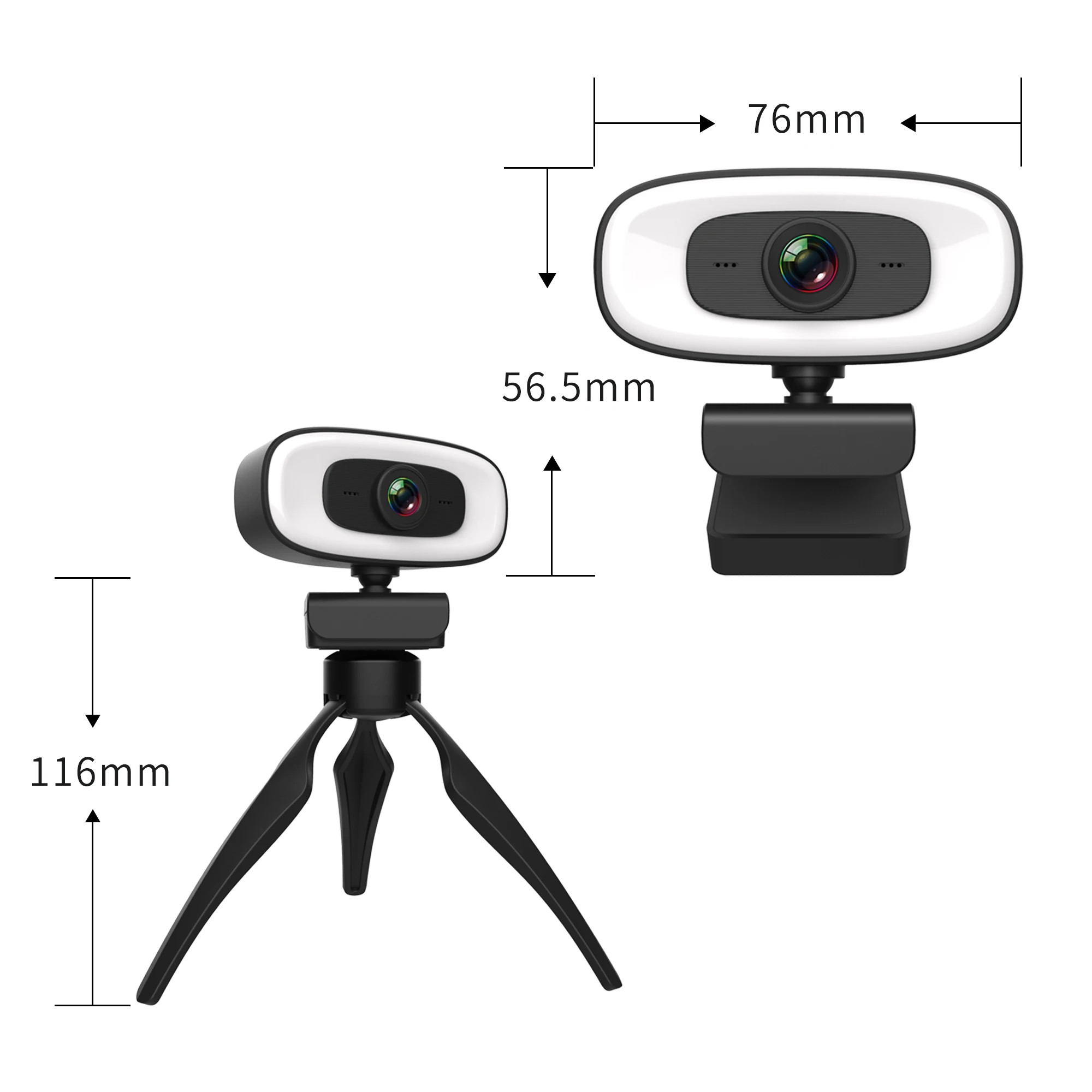 Pc webcam Pc web camera Computer camera Webcam 4K 1080P Mini Camera 2K Full HD Webcam with Microphone 15-30fps USB Web Cam for Youtube PC Laptop Video Shooting Camera