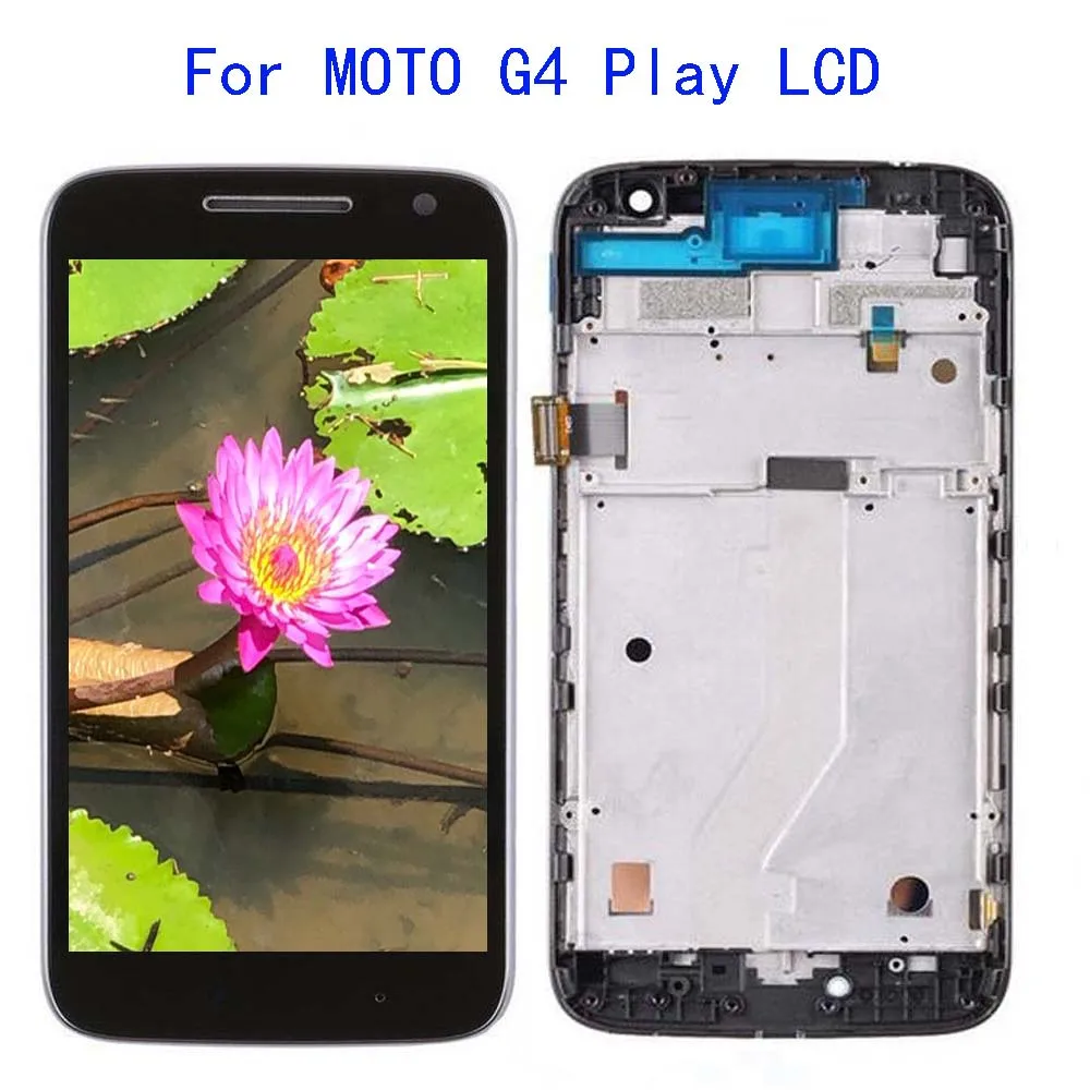 ЖК-дисплей и сенсорный датчик в сборе для Motorola MOTO G4 PLAY Xt1601 Xt1602 XT1603 Xt1604