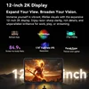 Blackview MEGA 2 Tablets 12 inch 2K Display Widevine L1 Android 15  24GB(8+16) 256GB 9000mAh AI Main Camera Pad PC 5