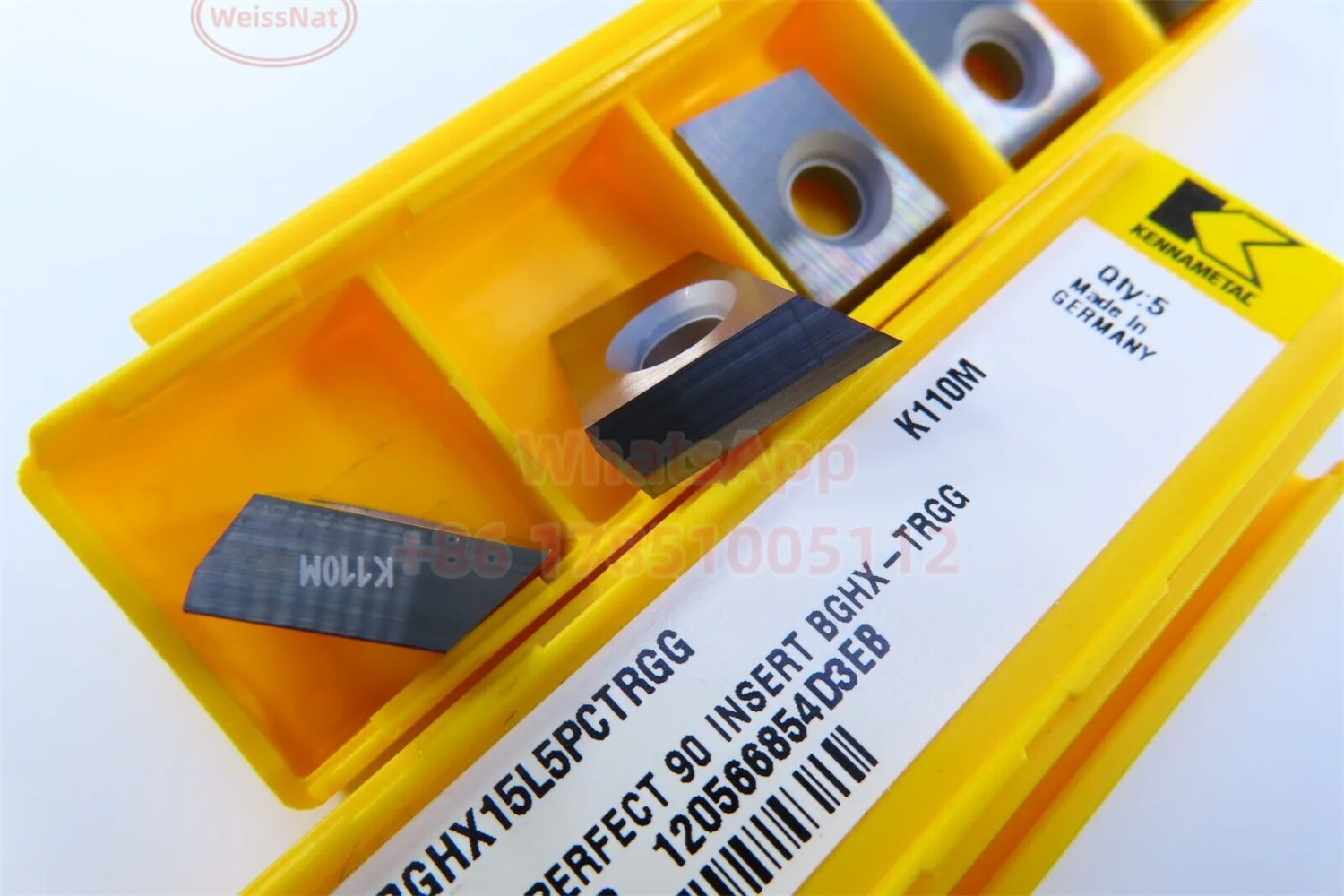

Твердосплавная вставка Kennametal BGHX15L5PCTRGG K110M, вставки BGHX