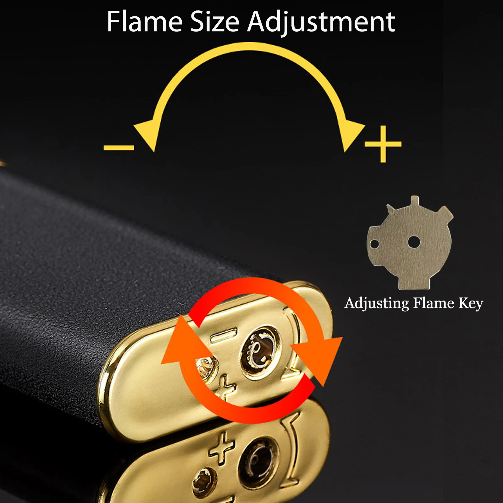 2 Pack Magic Dragon Dual Flame Lighter Adjust Flame Tool Windproof Torch Lighter Visible Gas Window (Without Butane) bbq lighter butane gas lighter cigarette lighter