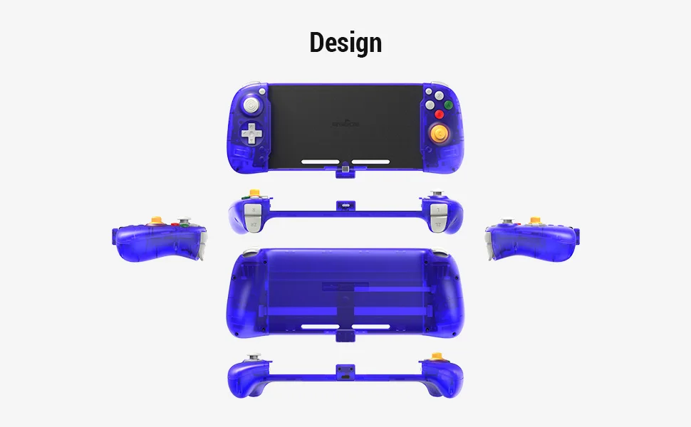 Retroflag handheld controlador gamepad com sensor hall