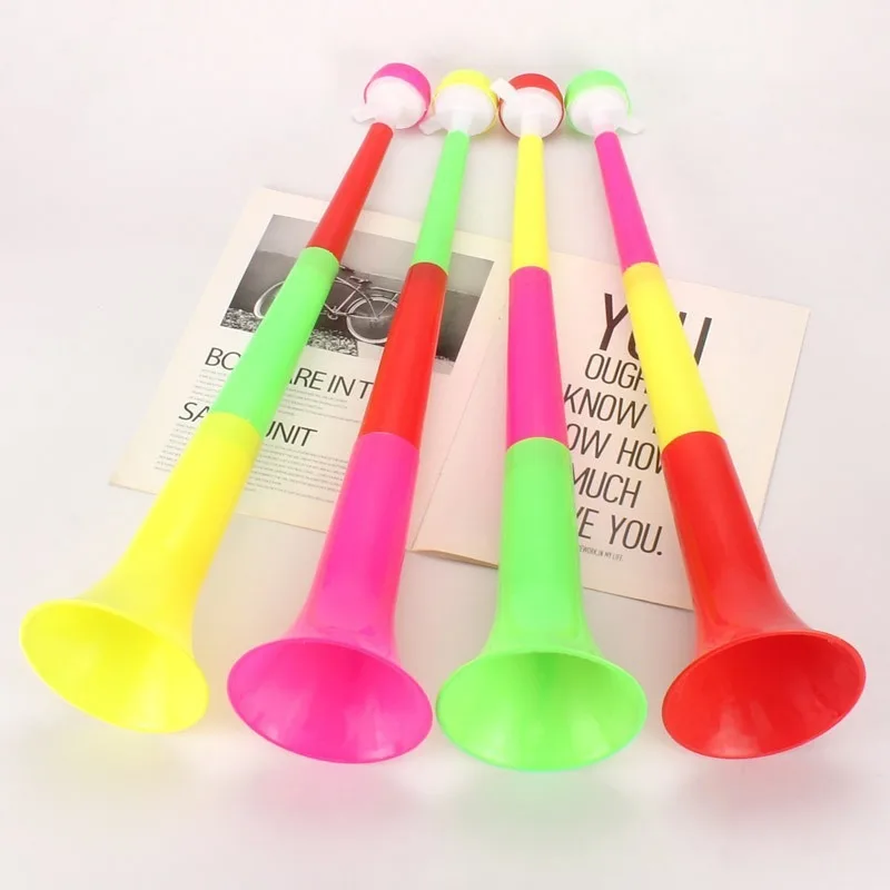 1pc Cheerleading Retractable Three Section Loudspeaker Children Atmosphere Perform Cheering Props Fan Ball Games Kids School CN