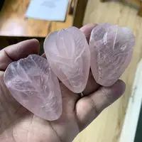 5.5cm Natural Crystal Rose Quartz Hand Source of Life Healing Stone Yoni Christmas Gift Collection Reiki Home Decoration Crafts 2