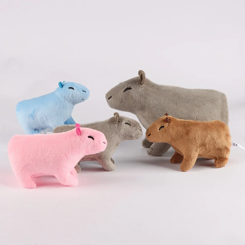 

20/30cm Kawaii Fluffty Capybara Plush Toy Cute Simulation Plushie Dolls Wild Animals Stuffed Toys Birthday Gift for Boys Girls