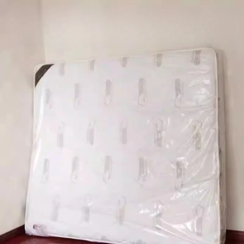 Sacchetto per Imballaggio Materasso, Copertura Protettiva per Traslochi, Organizzazione Domestica, Impermeabile e Antipolvere, in Plastica PE Trasparente - immagine 4