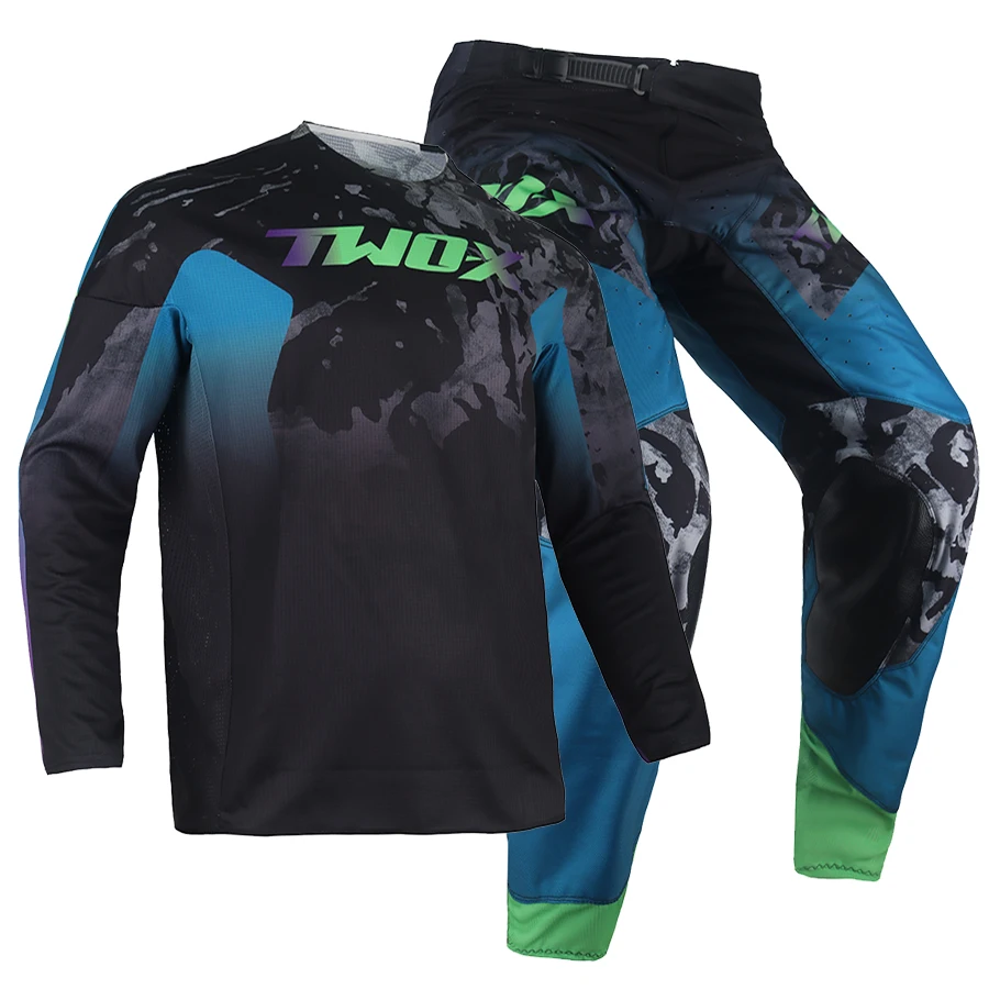 Off-Road ATV 360 Daky Jersey Pant Combo Gear Set Street Motocross Racing Downhill Bike Kits MX MTB Dirt Offroad Suit