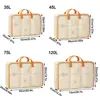 PVC Quilt Storage Bag with Handles Foldable Folding Storage Baskets Home Storage Organization Closet Organizer 6