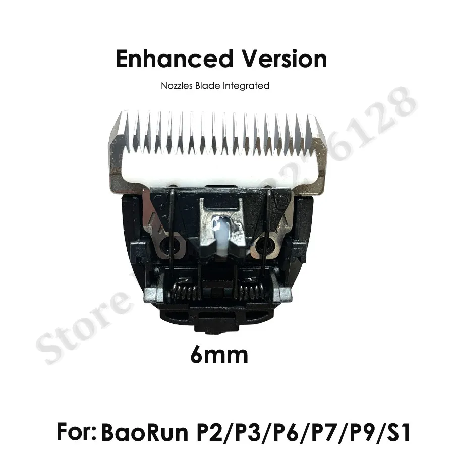 Pet Clipper Blade Nozzles Integrated Cutter Head 3/6/9/12mm Steel Ceramic Knives For P2 P3 P6 P7 P9 S1 Dog dog clipper blades