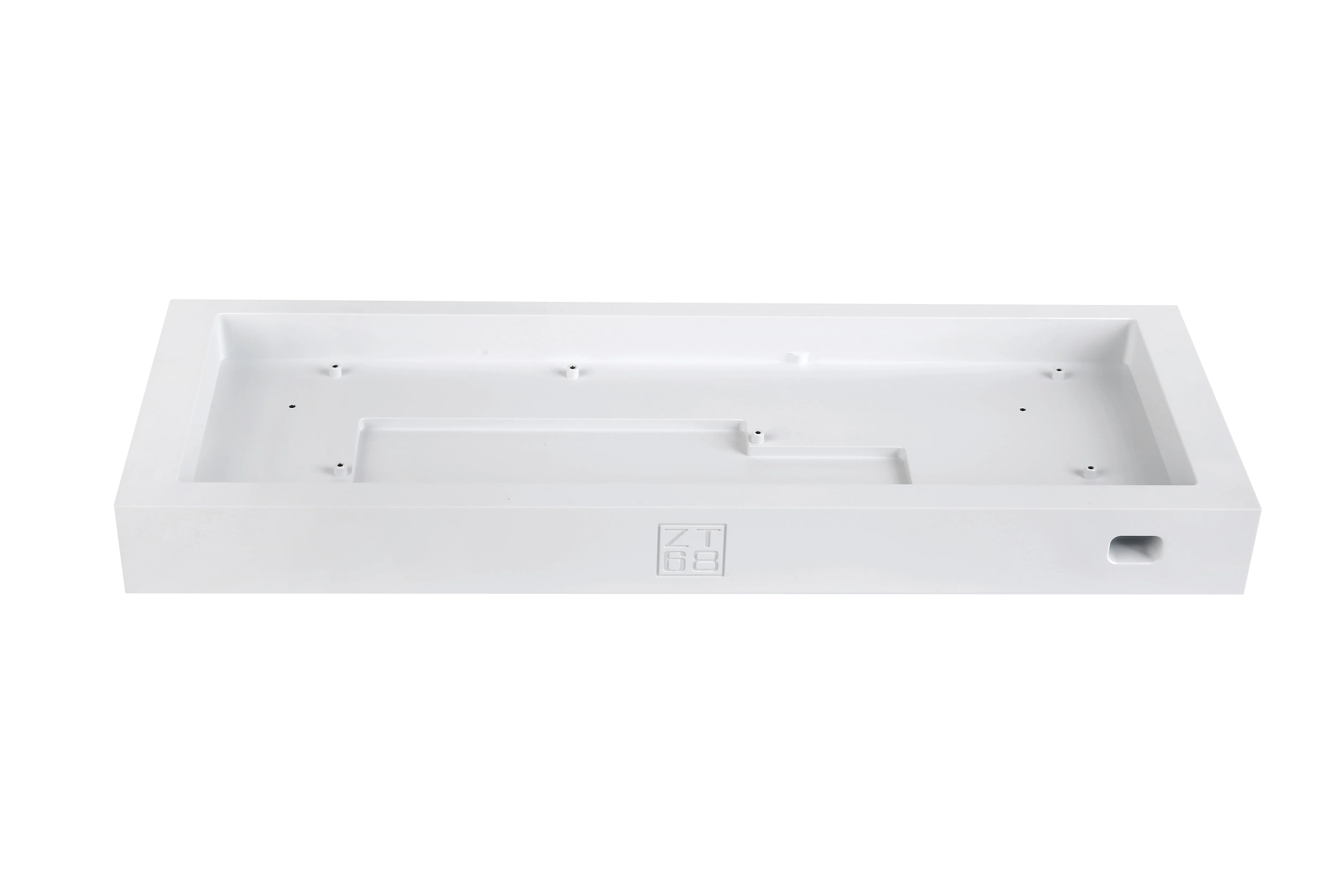 Keebox CNC 알루미늄 합금 기계식 키보드 케이스, ZT68 68 레이아웃, Tada68 홀 양극산화 전기 영동 알루미늄 키보드 케이스